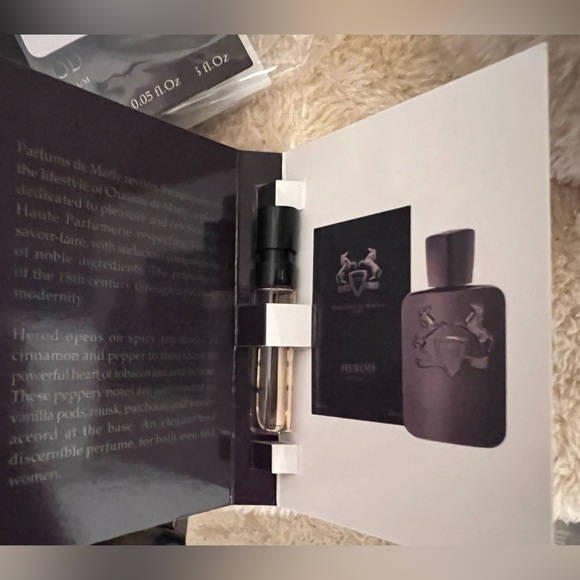 PARFUMS de MARLY PARIS HEROD samples 1.5ML (Purchase 3 or more for 8$ a piece) - Picture 3 of 3